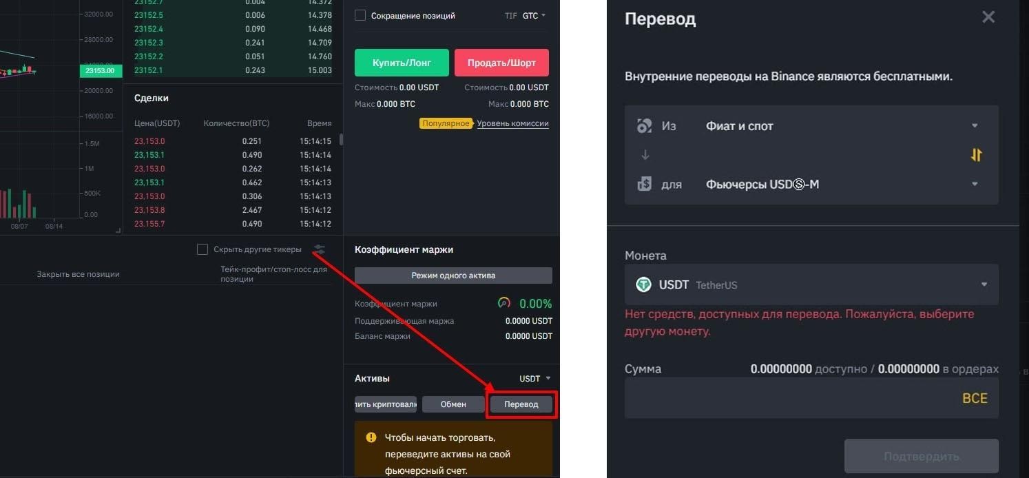 Как купить фьючерсы на Бинанс - 2
