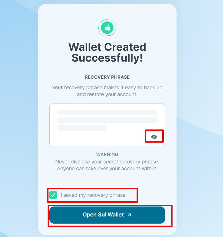Установка SUI Wallet - 6