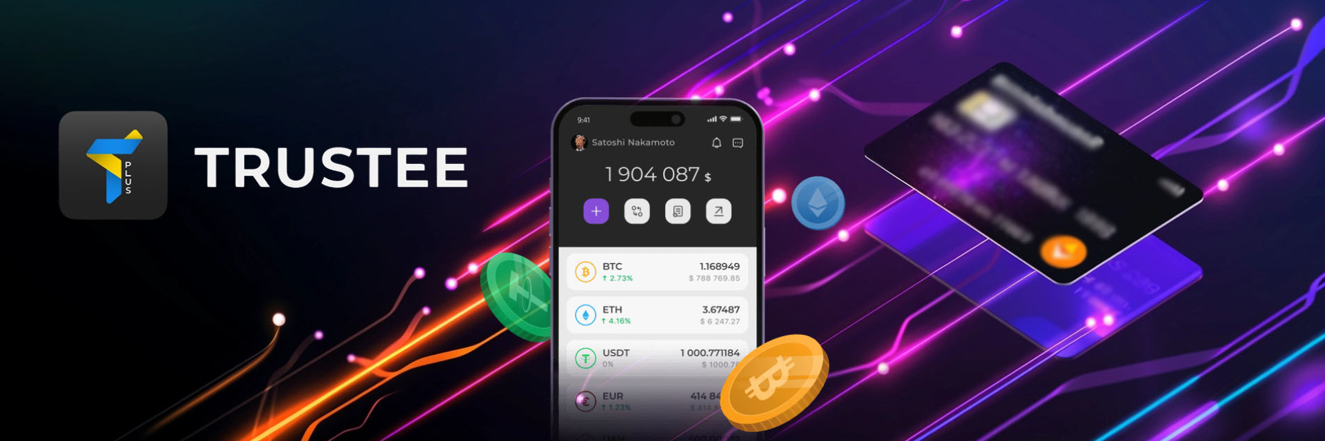 Trustee Plus: обзор криптовалютного необанка