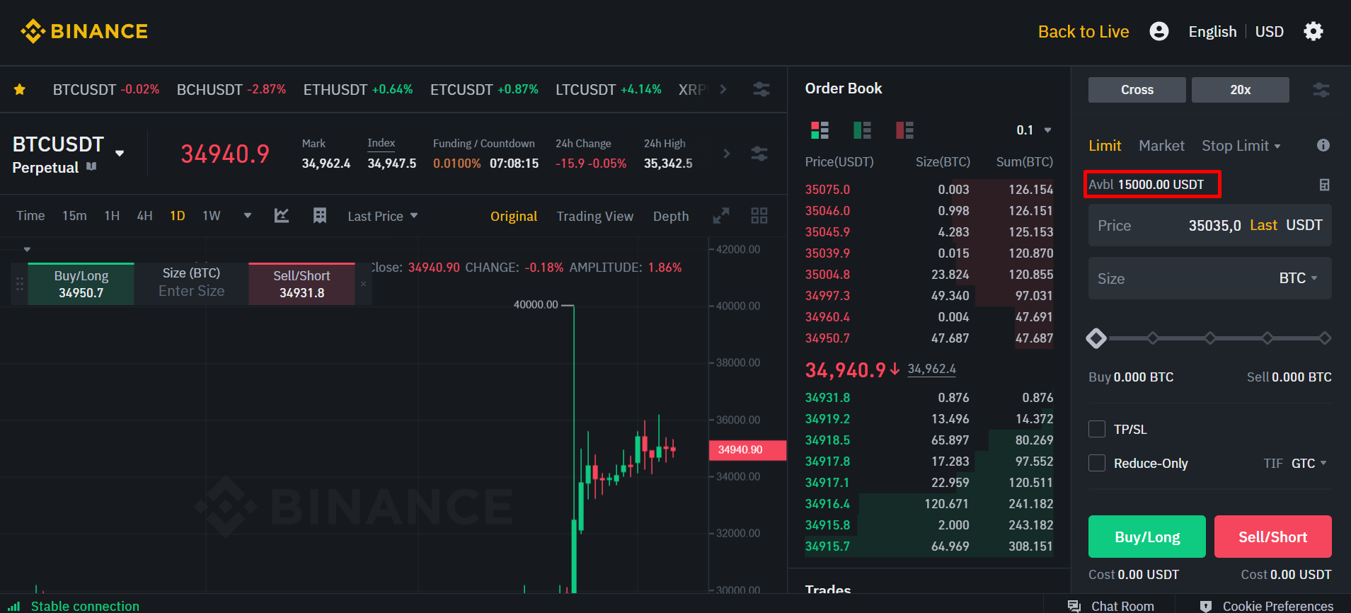 Как открыть демосчет на Бинанс - 5
