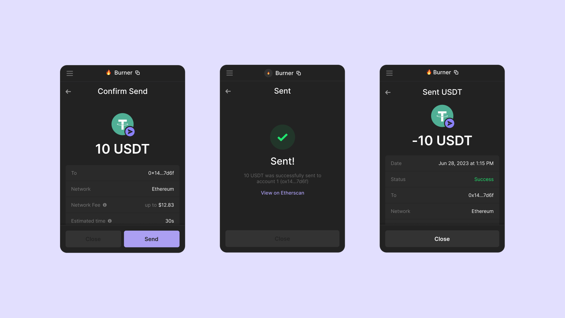 Как переводить криптовалюту в Phantom - 2