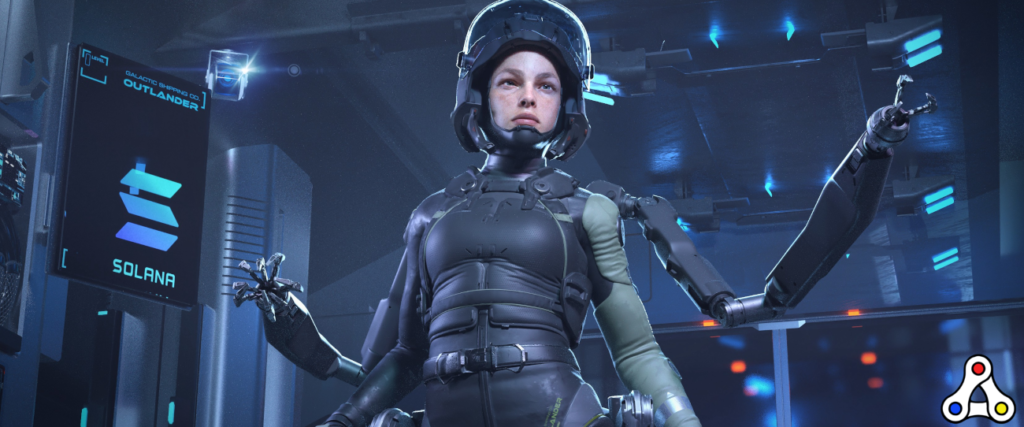 Скриншот из видео геймплея игры Star Atlas