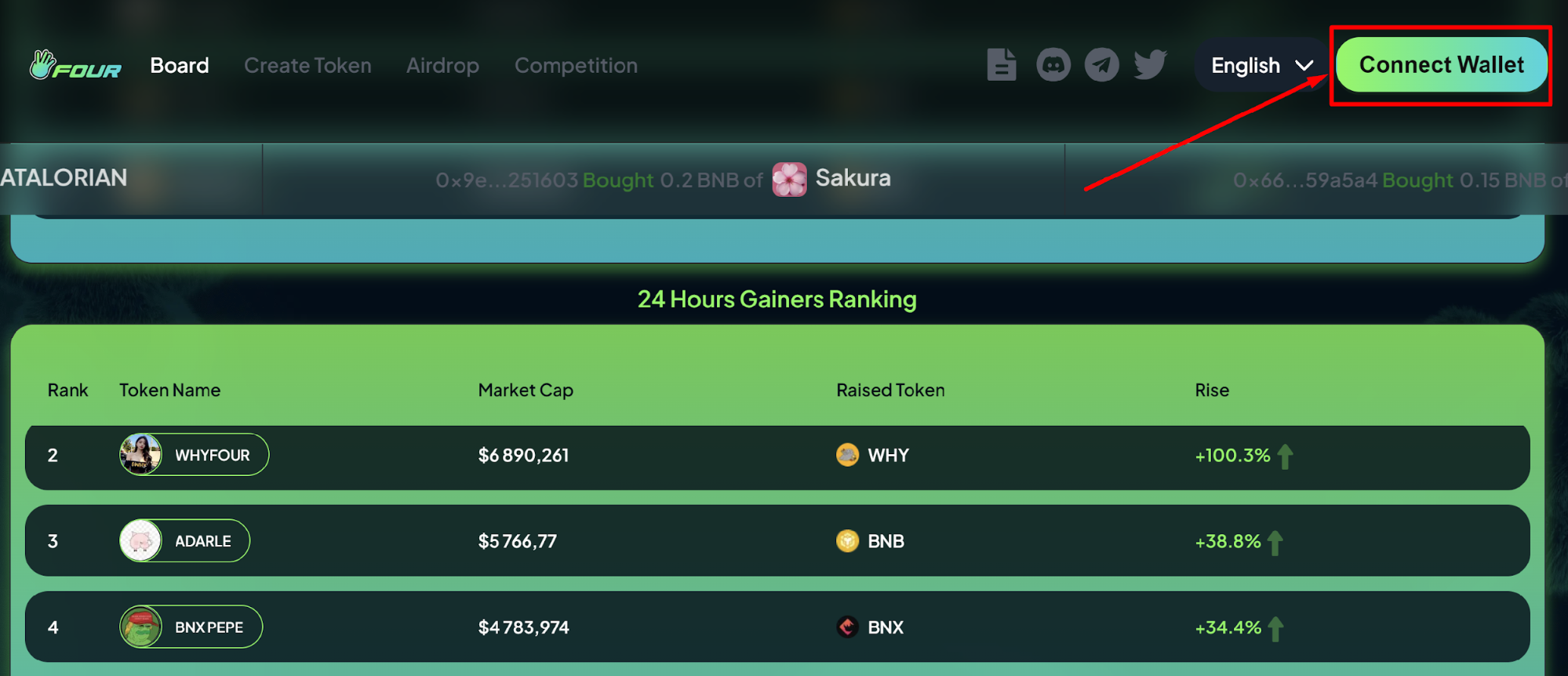 Как зарегистрироваться и создать свой мем-токен на Four.Meme - 1