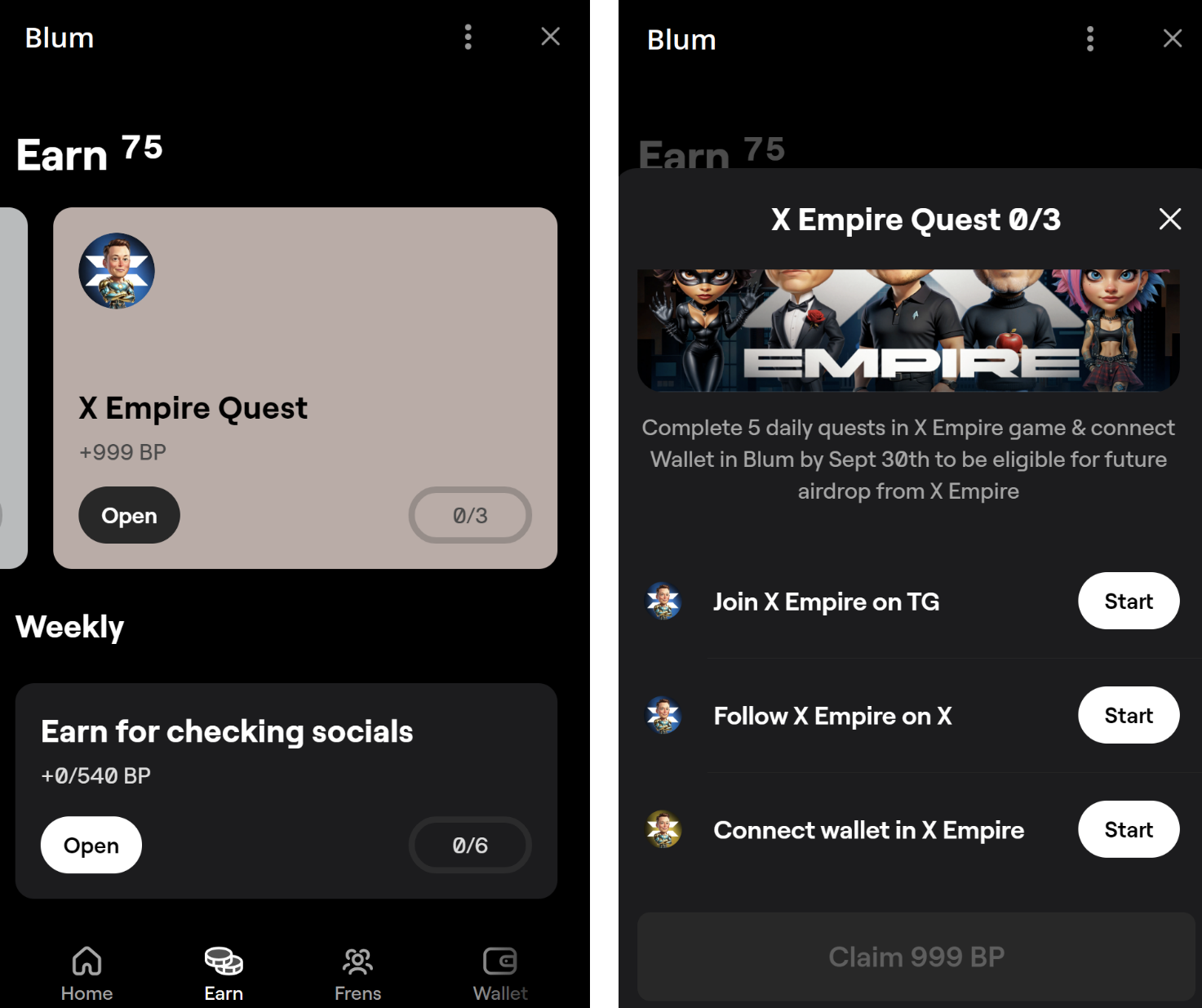Как заработать в Blum - 2