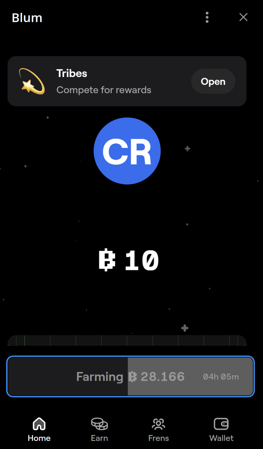Как заработать в Blum - 1